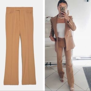 Zara Full Length Flare Pants - New